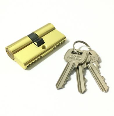 Qualität  Double Open Aluminum Brass Cylinder Custom Size Double Barrel Locks 60mm usine
