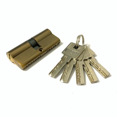 Qualität  Euro Profile Zinc Brass Cylinder 80mm Door Cylinder Lock Replacement usine