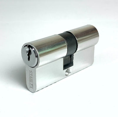Qualität  Customized Aluminum Cylinder Lock 60mm Euro Barrel Lock SN CP SB AB MAB AC Finish usine