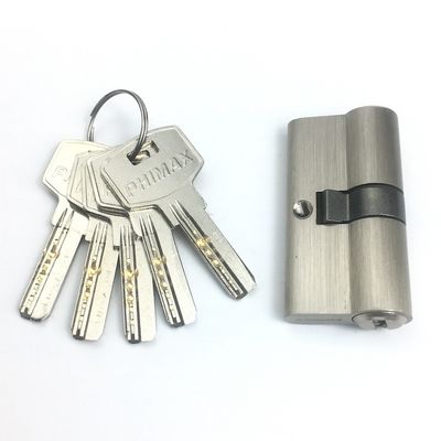 Doppelöffner Sicherheitszylinderverschluss Silber Türverschlusszylinder 60 mm