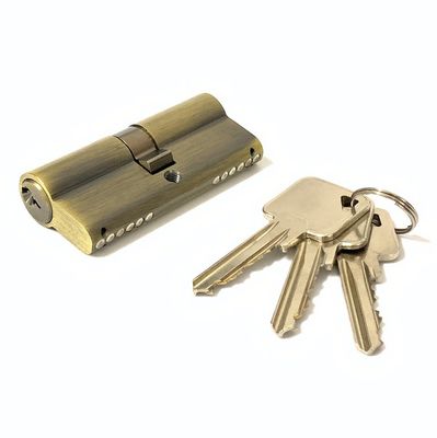 70mm Euro Profil Doppel Messing Zylinder