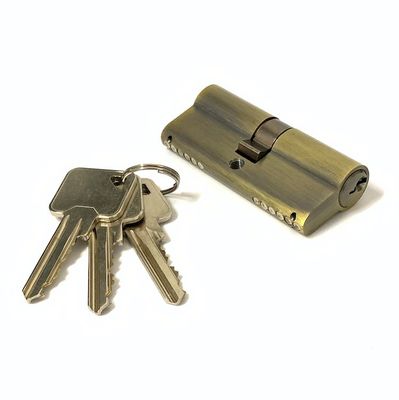 70mm Euro Profil Doppel Messing Zylinder