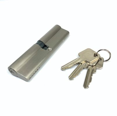 120 mm Türschlosszylinder, silberfarben, Doppel-Euro-Zylinder, Sondergröße