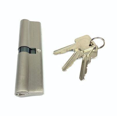 120 mm Türschlosszylinder, silberfarben, Doppel-Euro-Zylinder, Sondergröße
