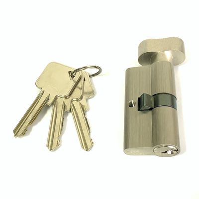 Messing Euro-Zylinder-Sperre kundenspezifischer Euro-Einzylinder 60mm