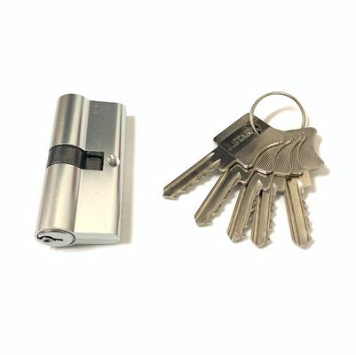 Doppel geöffnetes Aluminium-Zylinderverriegelung 70 mm Türzylinder