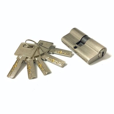 Aluminium-Messingzylinder in Sondergröße, 60-mm-Türzylinderschloss mit Schlüsseln