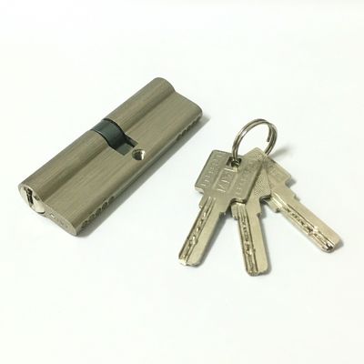 90 mm Tür Euro-Zylinder Doppelöffnung Aluminium-Zylinder Schloss angepasst
