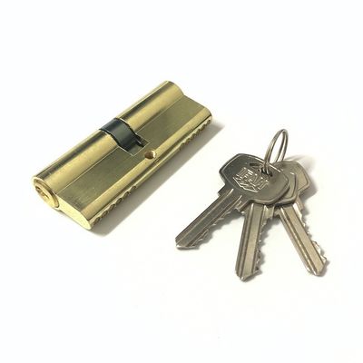 Doppel offener Zink-Brass-Zylinder kundenspezifischer 80mm-Zylinderverschluss