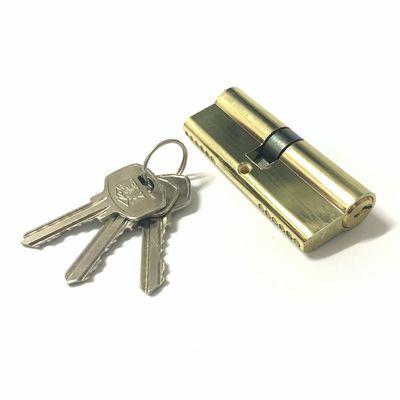 Doppel offener Zink-Brass-Zylinder kundenspezifischer 80mm-Zylinderverschluss
