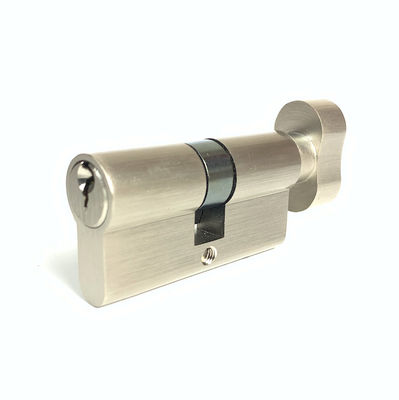 Messing Euro-Zylinder-Sperre kundenspezifischer Euro-Einzylinder 60mm
