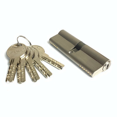 Doppelter offener Zink-Messing-Zylinder, Europrofil, 90 mm Zylinderschloss