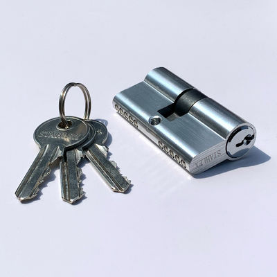Maßgeschneidertes Aluminium-Zylinderschloss, 60 mm, Euro-Fassschloss, SN CP SB AB MAB AC-Finish