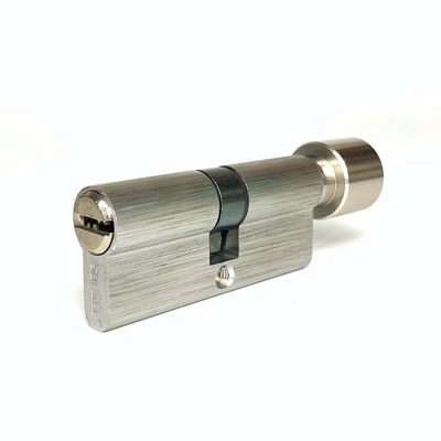 70 mm Aluminium-Brass-Zylinder Einfach geöffnet Aluminium-Zylinder-Sperre