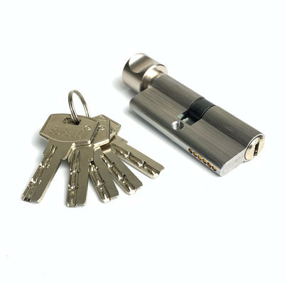 70 mm Aluminium-Brass-Zylinder Einfach geöffnet Aluminium-Zylinder-Sperre