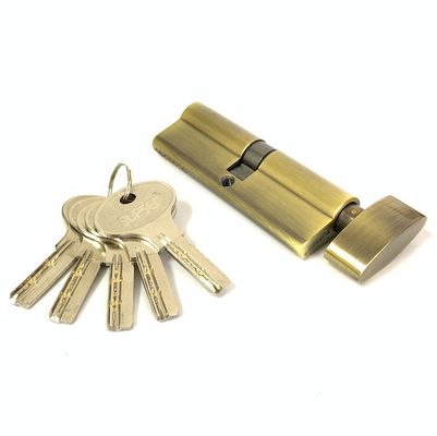 Anpassung Antike Messing Zylinderverschluss Einzige offene Zylinder Profilverschluss 90mm