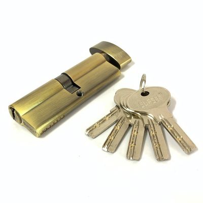 Anpassung Antike Messing Zylinderverschluss Einzige offene Zylinder Profilverschluss 90mm