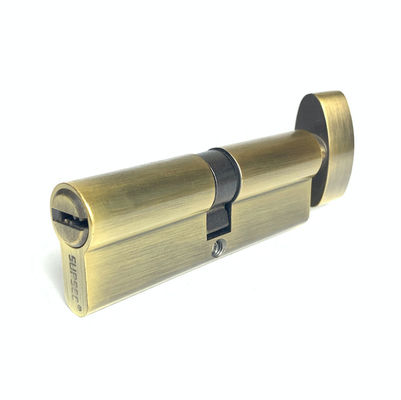 Anpassung Antike Messing Zylinderverschluss Einzige offene Zylinder Profilverschluss 90mm