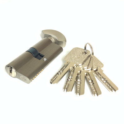 Einfach geöffneter Zylinder SN CP GP SB AB MAB AC BLACK Euro-Zylinder 70mm mit Messingkern