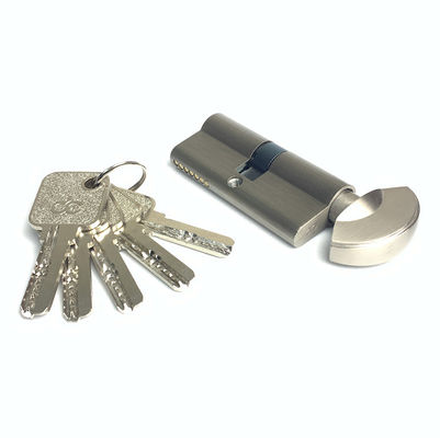 Einfach geöffneter Zylinder SN CP GP SB AB MAB AC BLACK Euro-Zylinder 70mm mit Messingkern