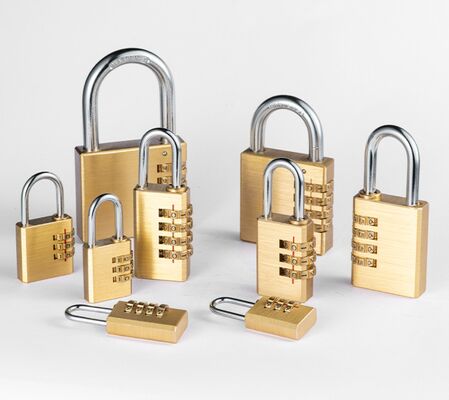 3 Ziffern 4 Ziffern Passwort Vorhängeschloss Individualisierte Messing Kombination Vorhängeschloss